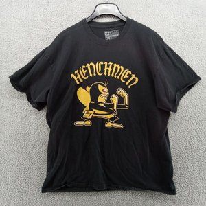 Henchman Shirt‎ Mens XL Black Graphic Tee Shirt Punch